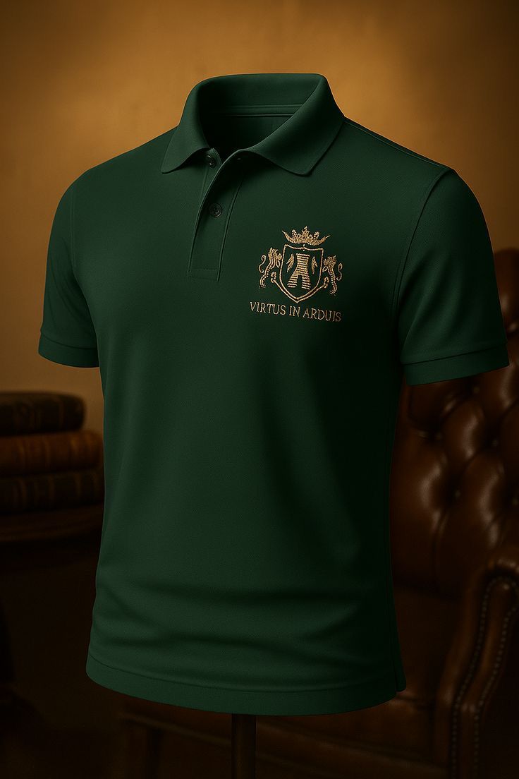 Polyester Round Neck T-Shirt with Custom Logo