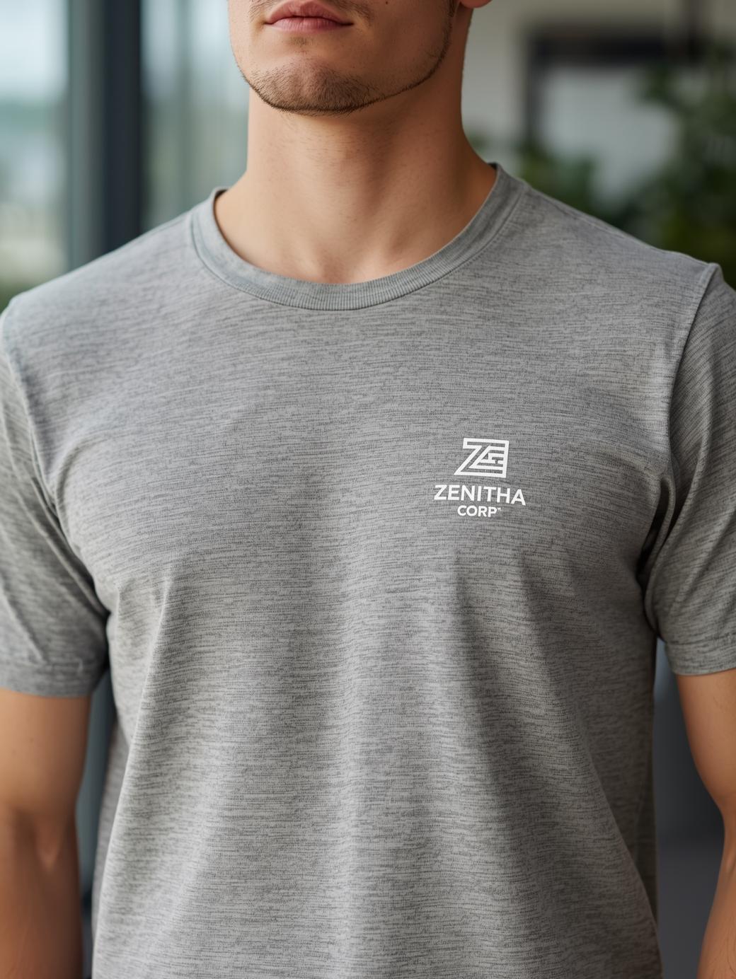 Cotton Collar Neck T-Shirt with Custom Logo