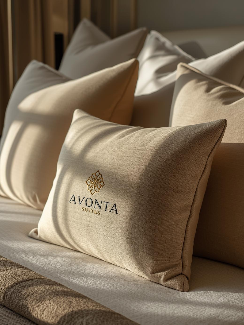 legant Custom Home Decor Cushions with Logo Embroidery